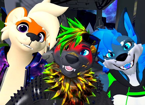 Thank you to these lovely beans (SammiFawkes & DexterDownUnder) for inviting me to my first VR Chat collab, and their FWA Com...