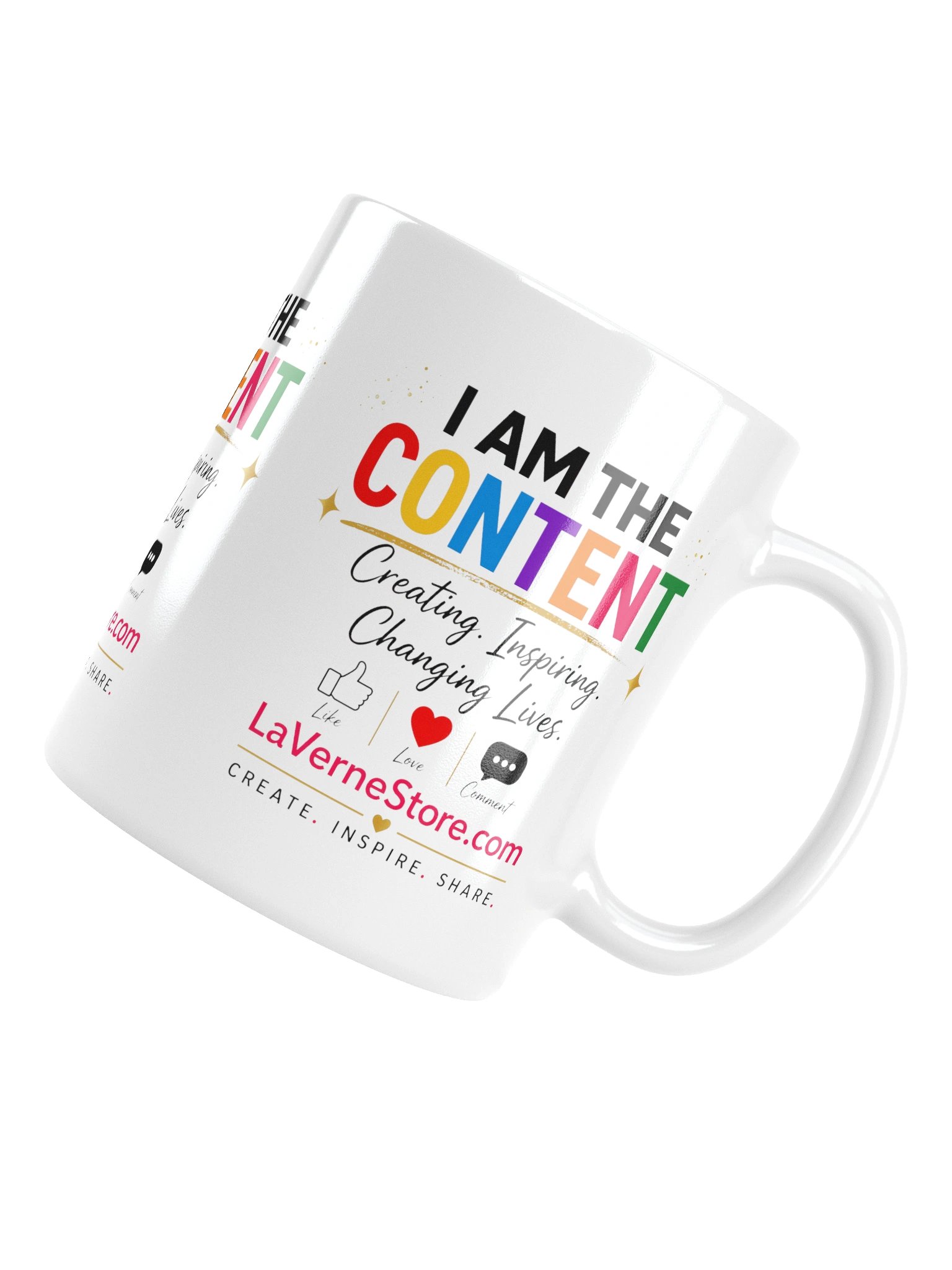 I AM THE CONTENT Mug product image (17)