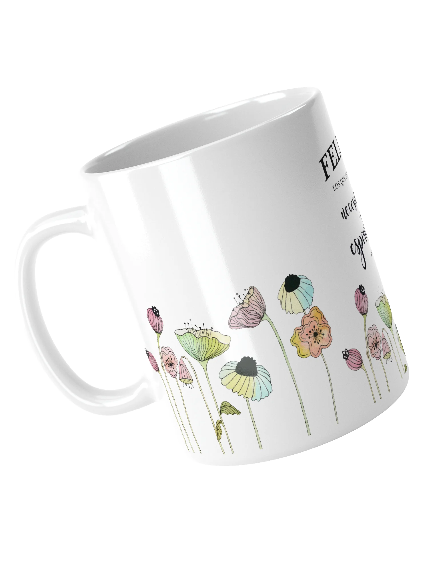 Taza Texto Anual 2026 – “Felices los que reconocen sus necesidades espirituales” Mateo 5:3 product image (5)