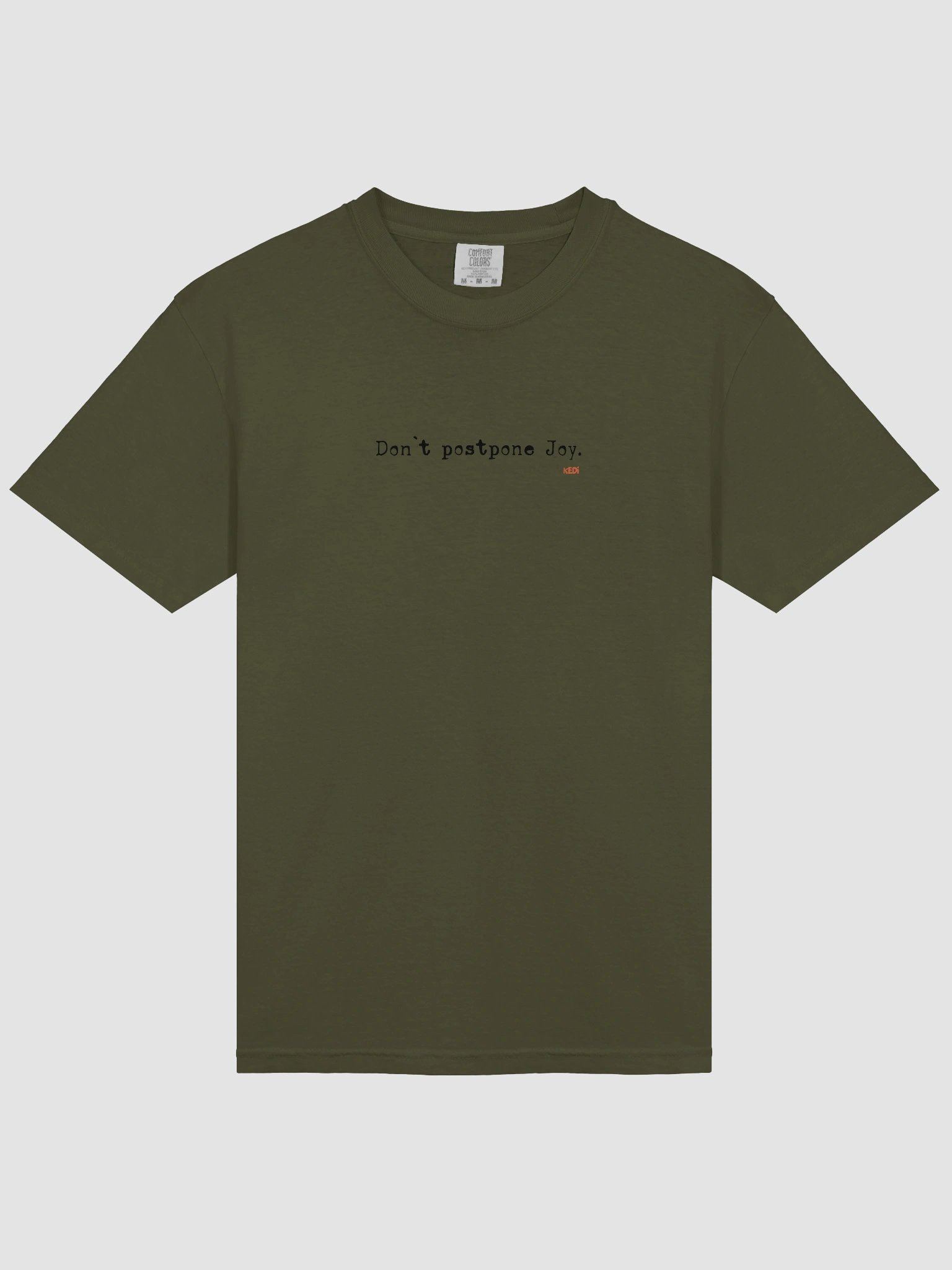 Cat Wisdom : Don`t postpone Joy. Tee product image (30)