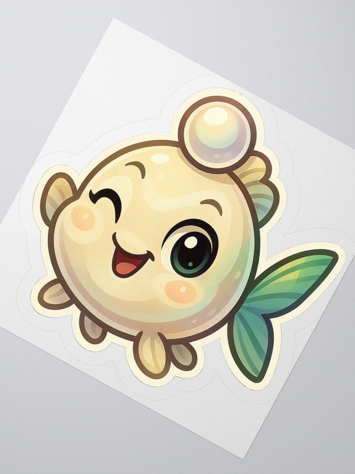 Pearl (June) Fish Sticker product image (4)