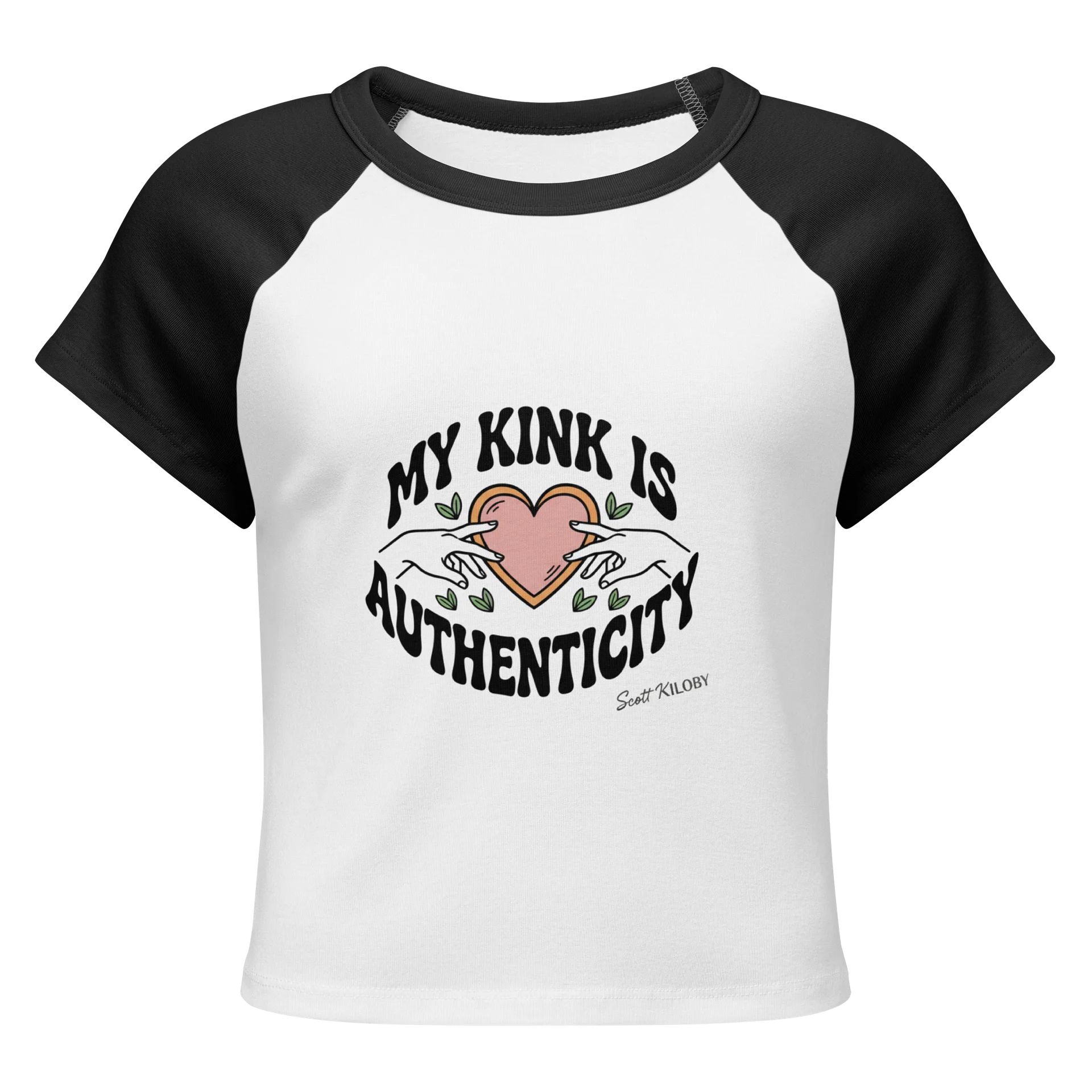 “My Kink Is Authenticity” Black Women’s Baby Tee product image (1)