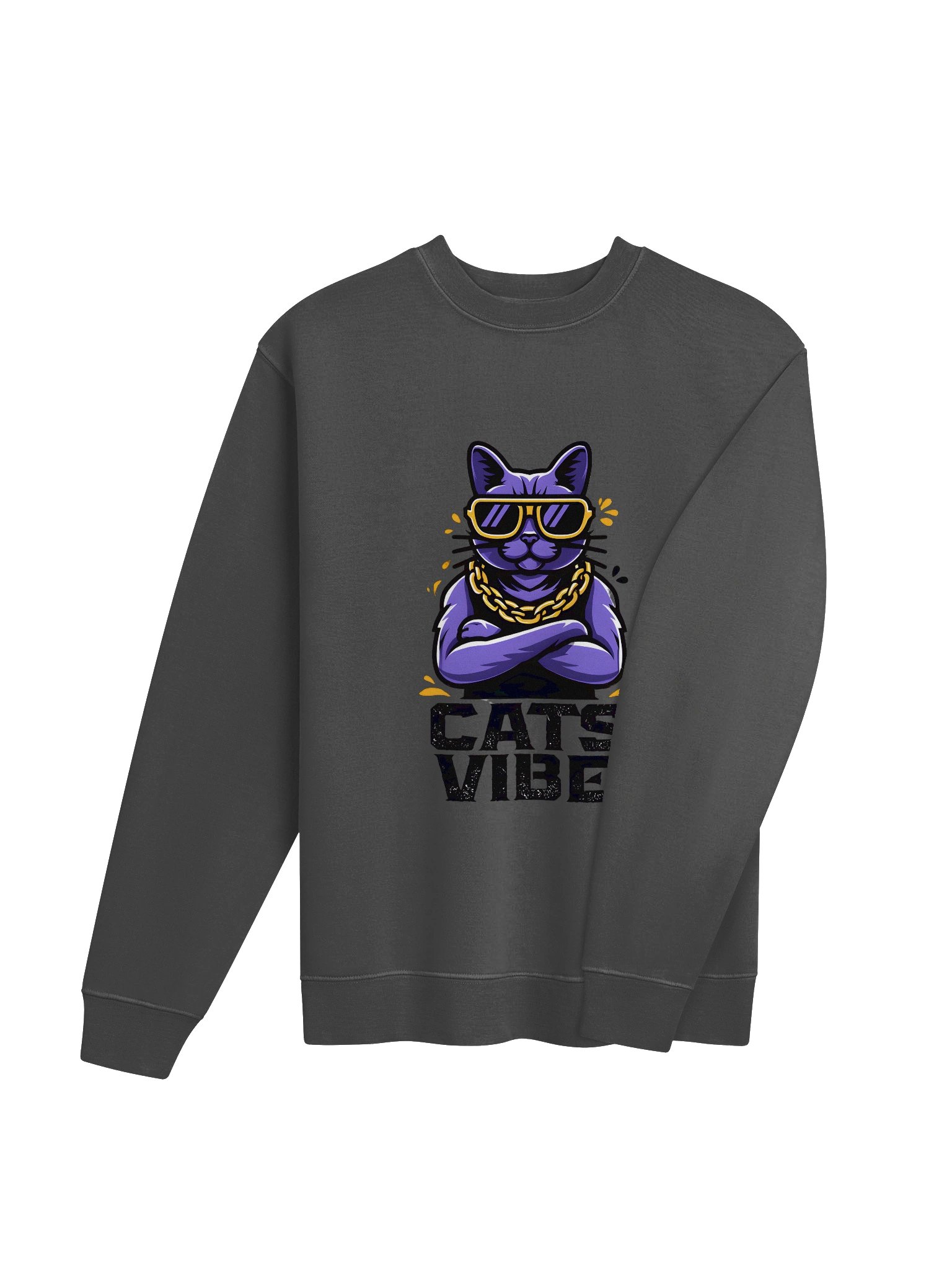 Cool Cat Vibes Unisex Sweatshirt product image (25)