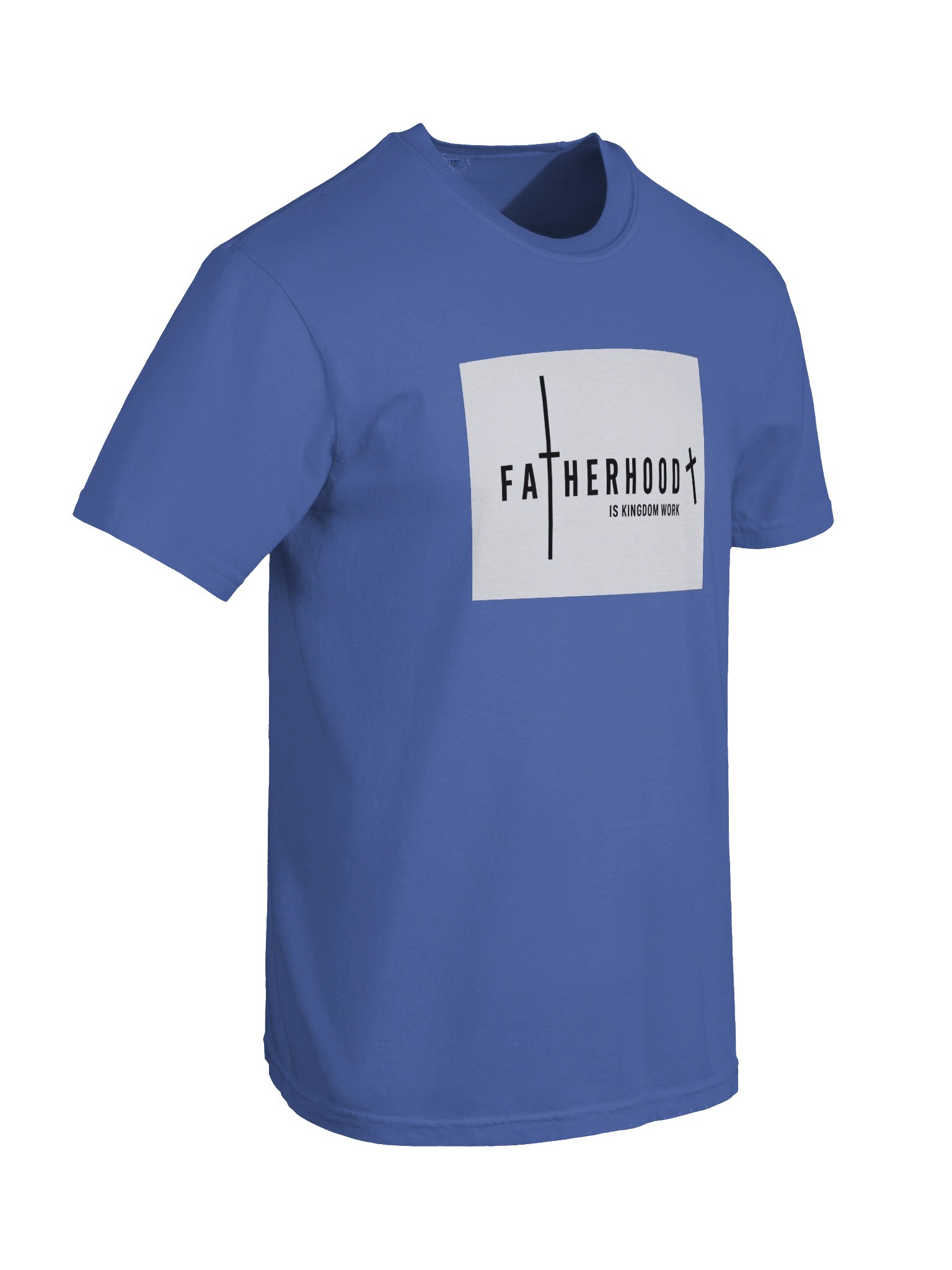 Father Hood Tee- King Collection Blue product image (6)