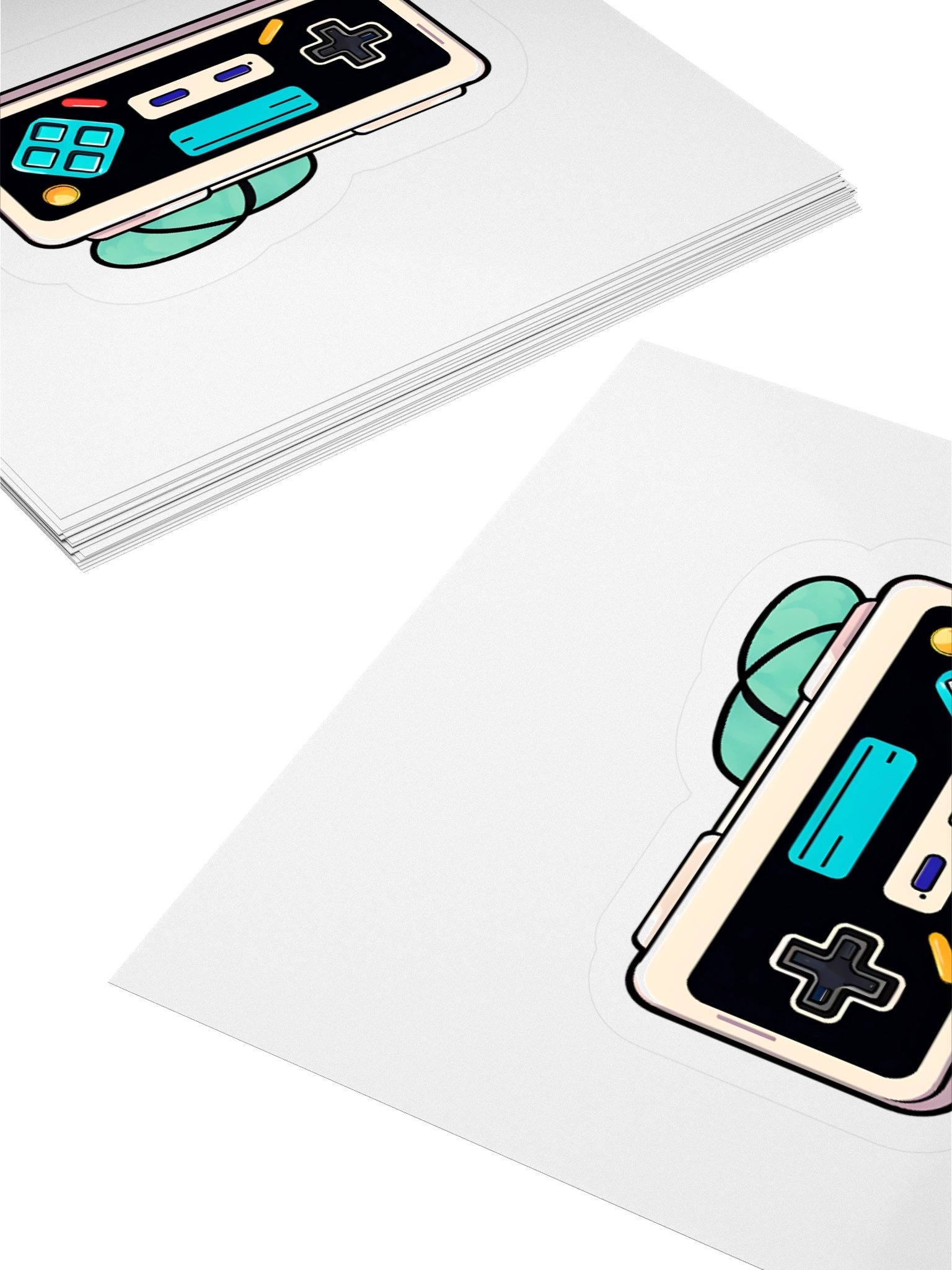Whimsical Game Controller Sticker Set product image (10)