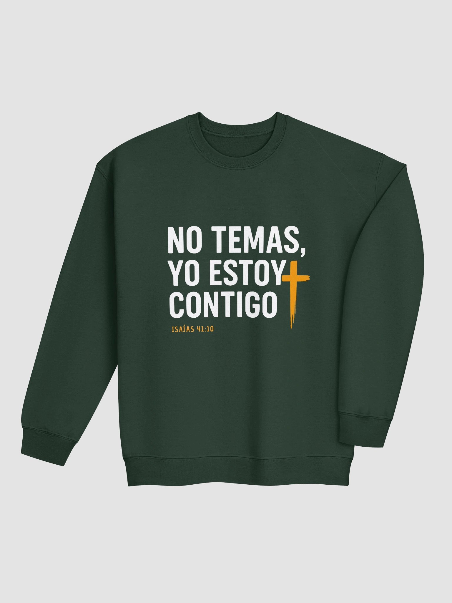 Sudadera Unisex Cuello Redondo | No temas yo estoy contigo product image (16)