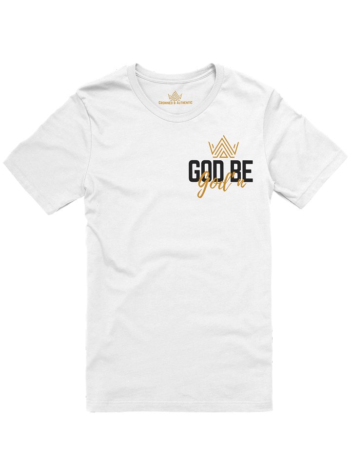 God Be God'n T-Shirt (Gold & Black Design) product image (1)