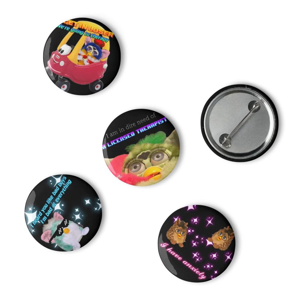 Furby Therapy Pins product image (4)