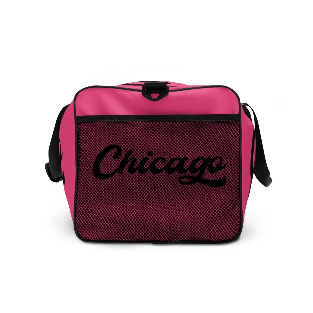 Chicago Script All-Over Duffle Bag product image (9)