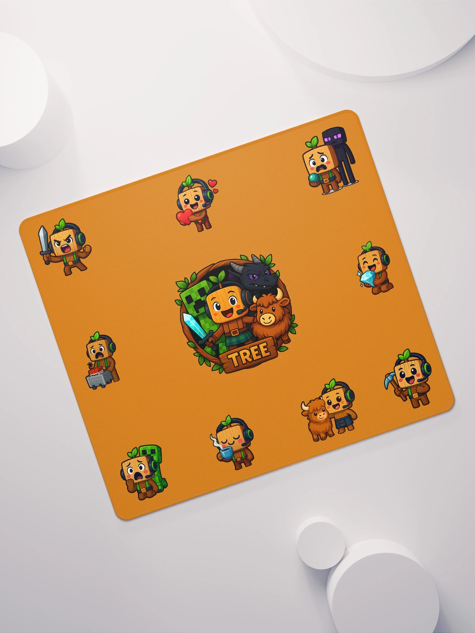 Tree Mouse Mat Orange product image (7)