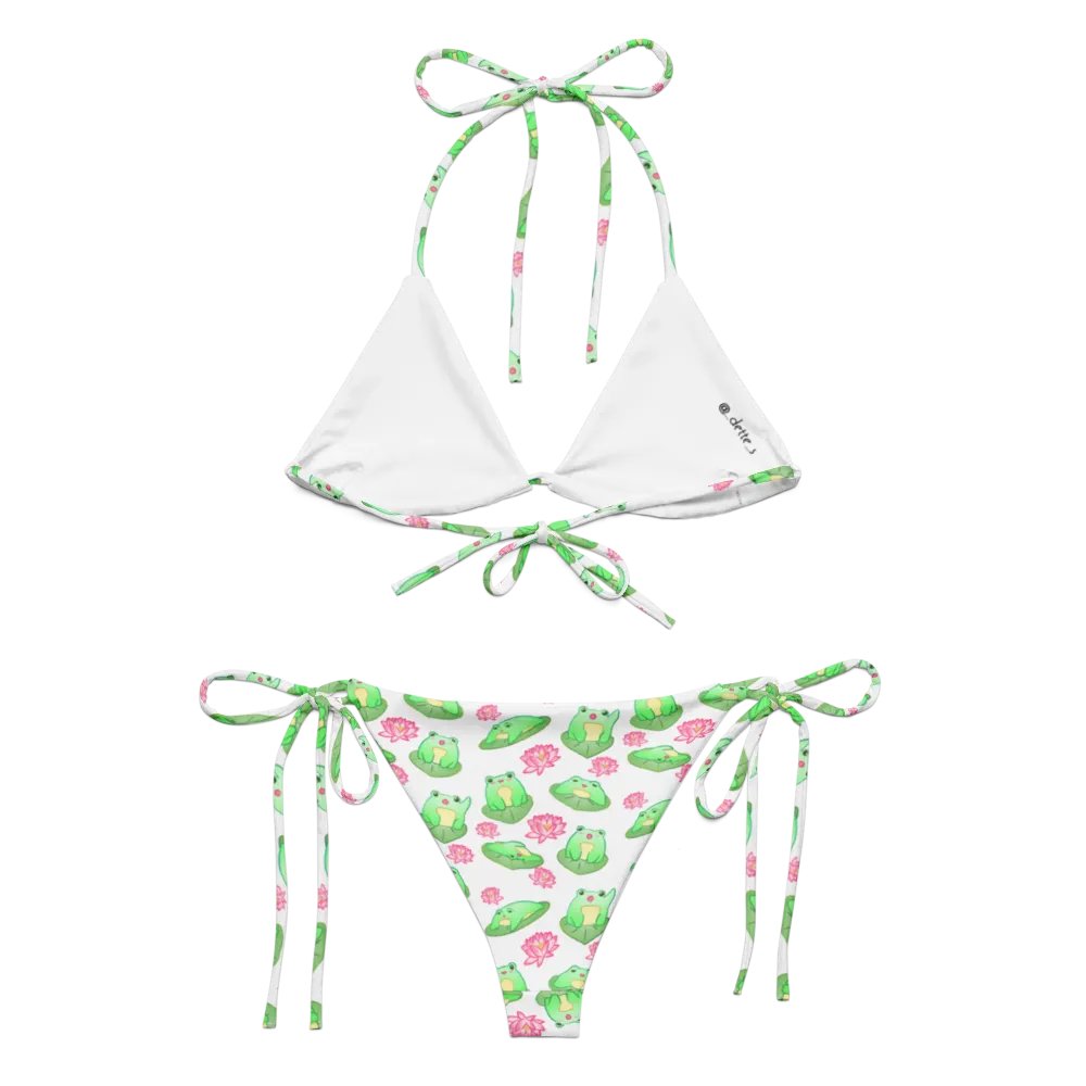 Kawaii Froggie String Bikini product image (2)