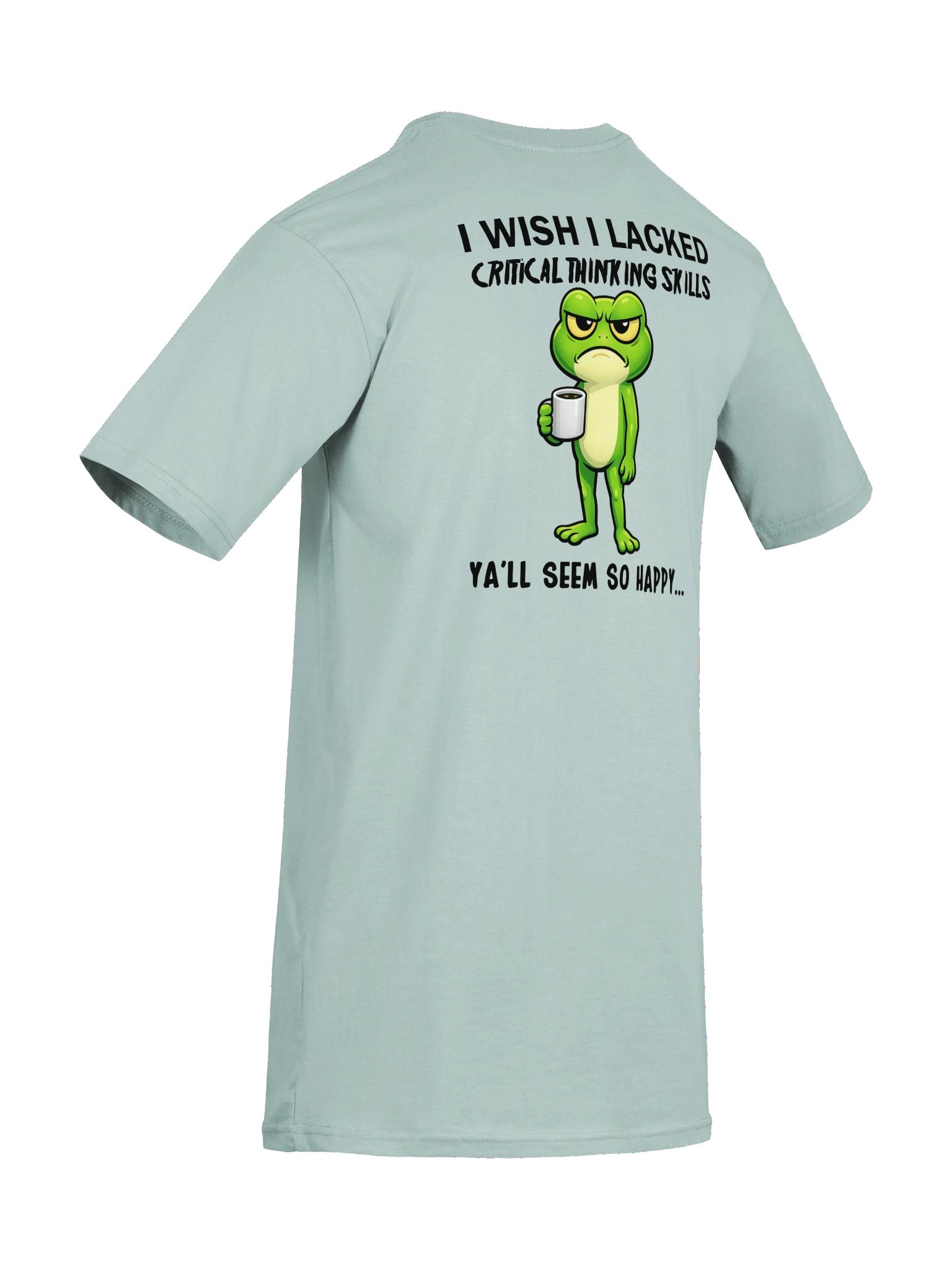 I Wish I Lacked Critical Thinking Skills Heavyweight T-Shirt product image (46)