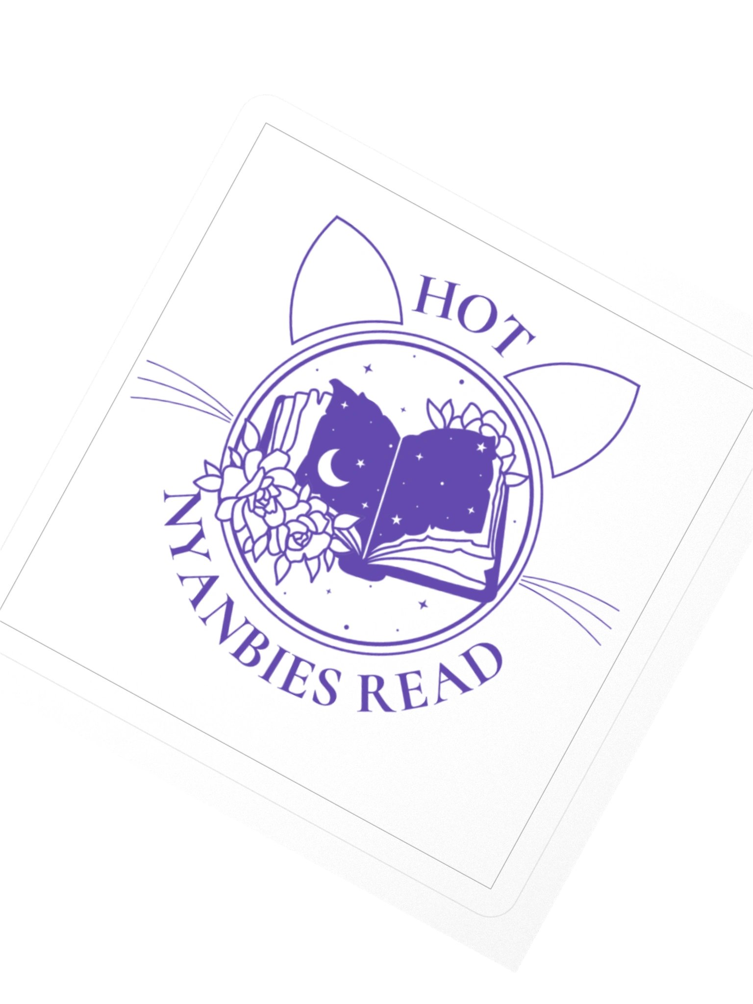 Hot Nyanbies Read (Vinyl Sticker) product image (2)