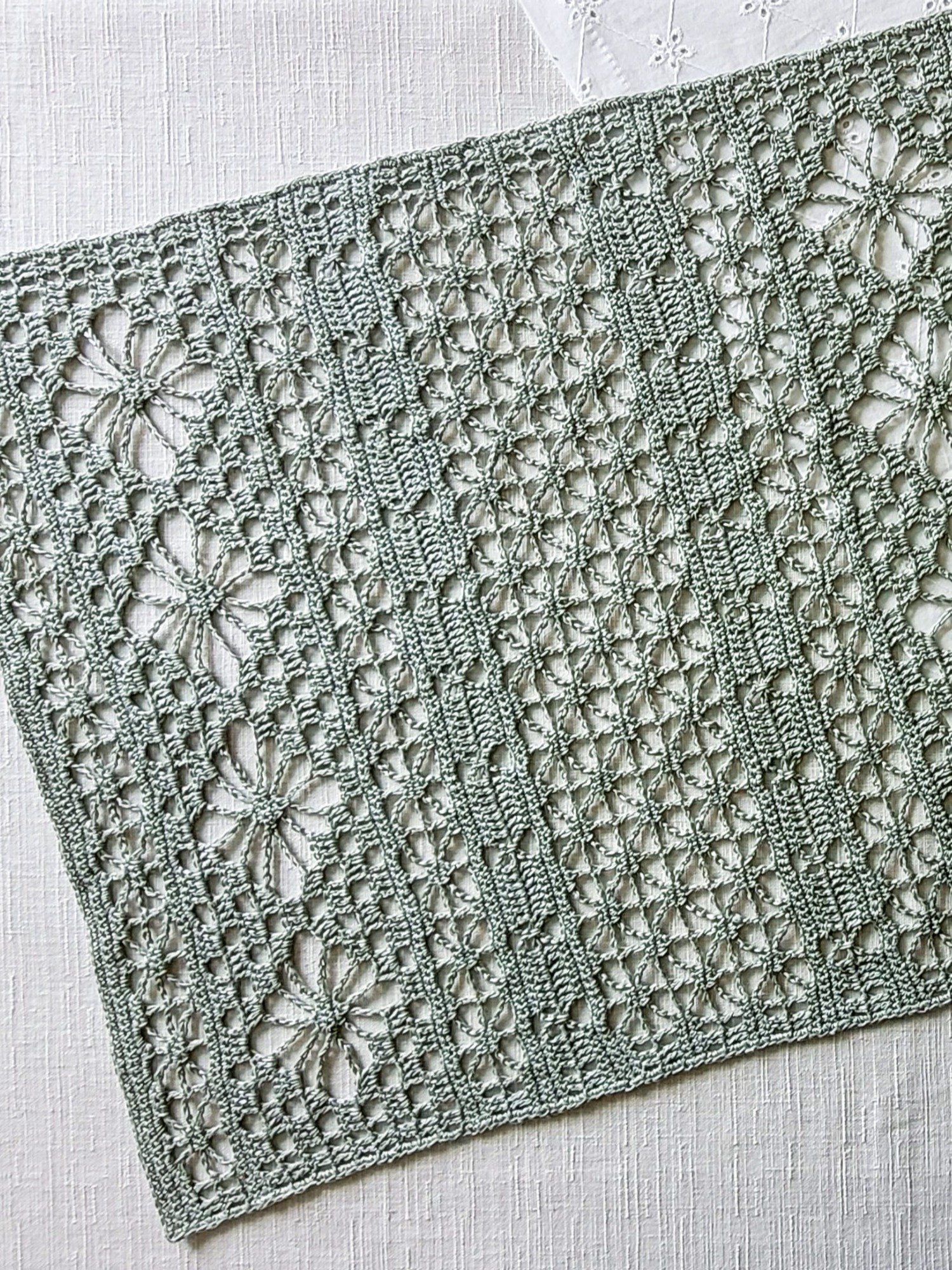 Luster Lace Wrap Crochet Pattern product image (3)
