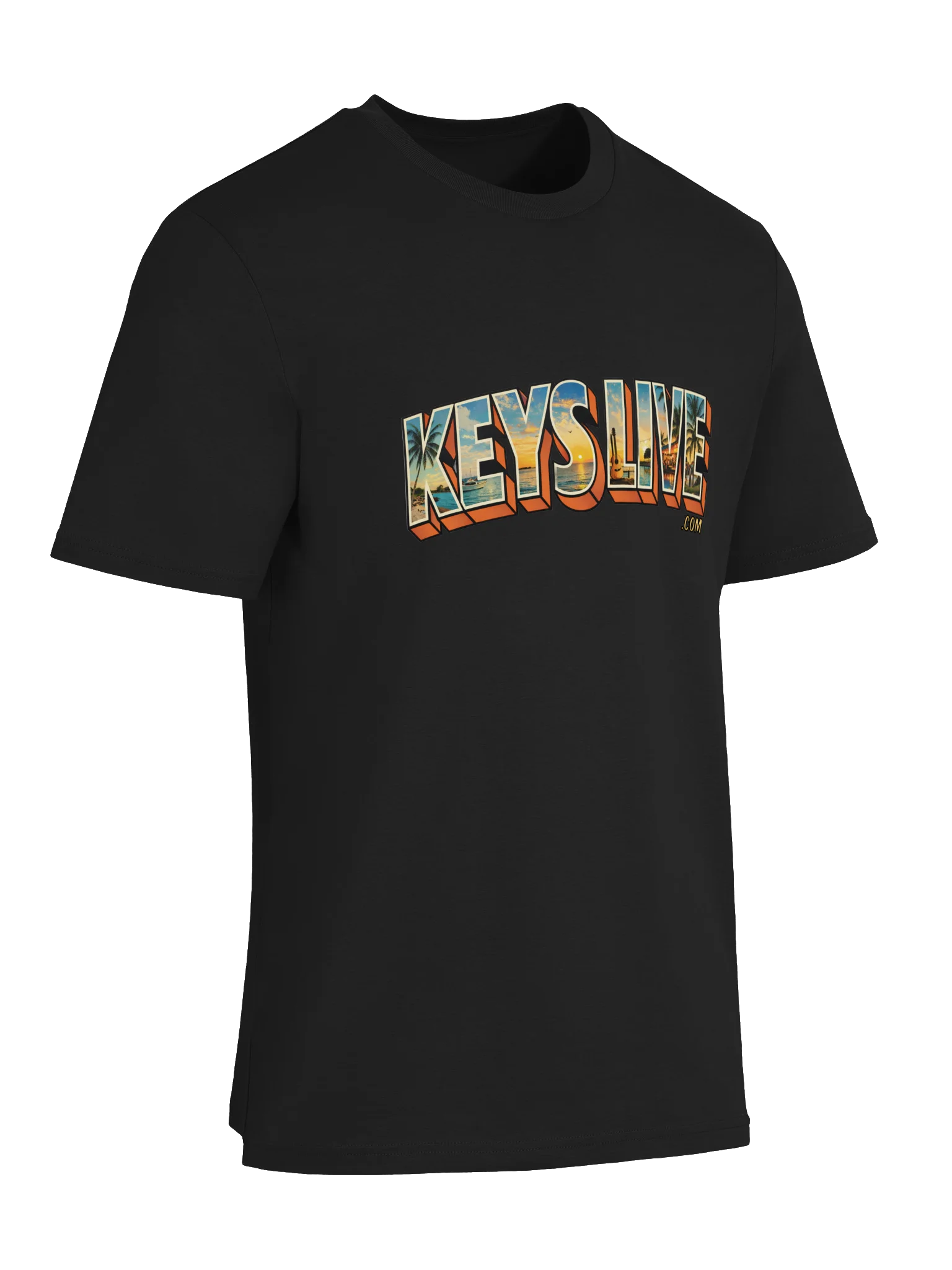 Keys Live lightweight Sunset Postcard Tee product image (6)
