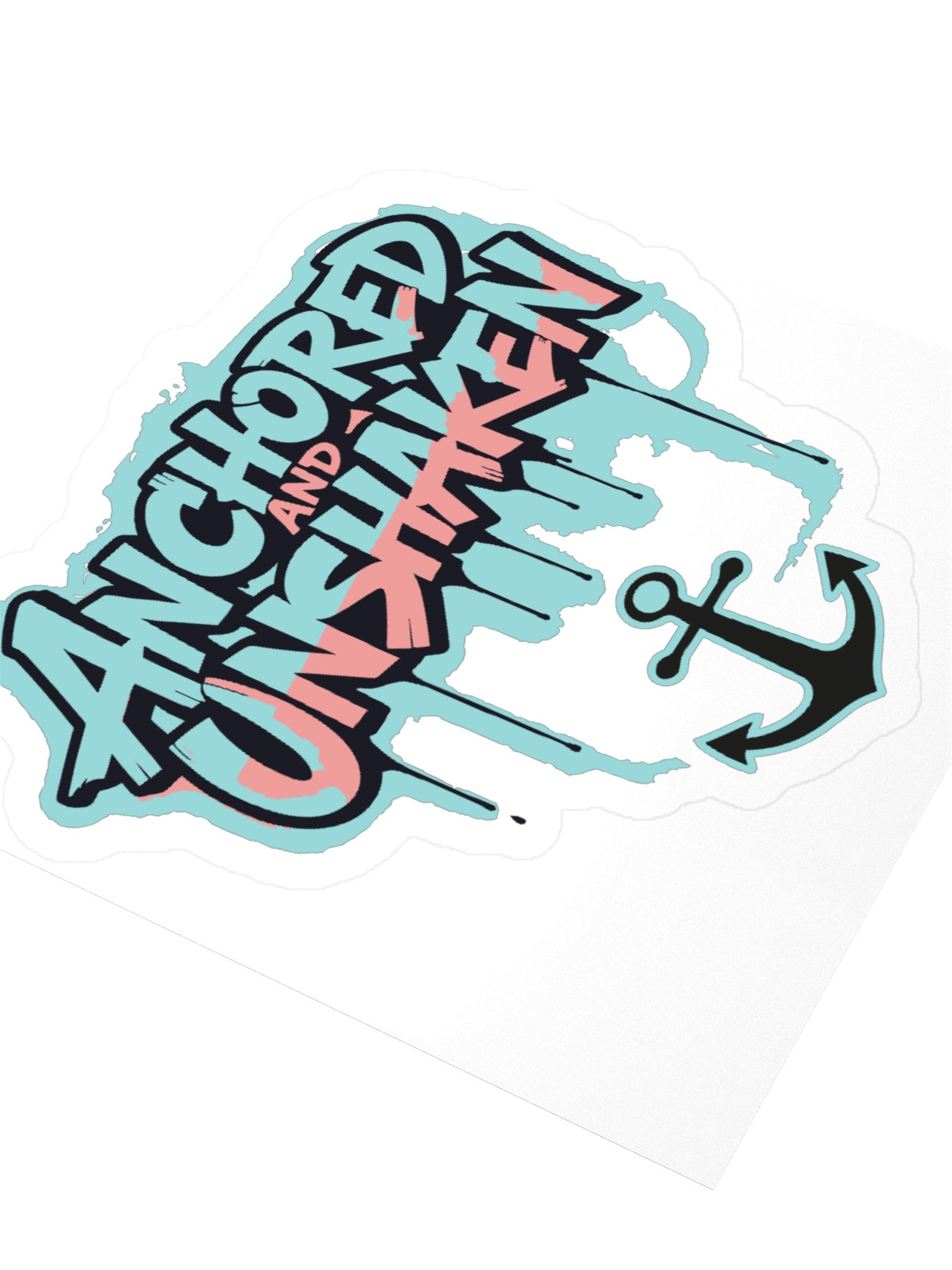 Anchored and Unshaken Vinyl Sticker product image (4)
