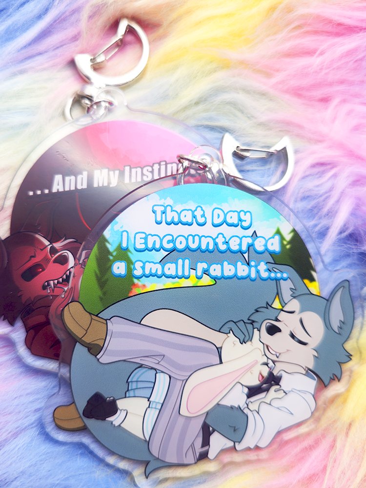 The Day I Encounted The Rabbit | Acrylic Charm product image (1)