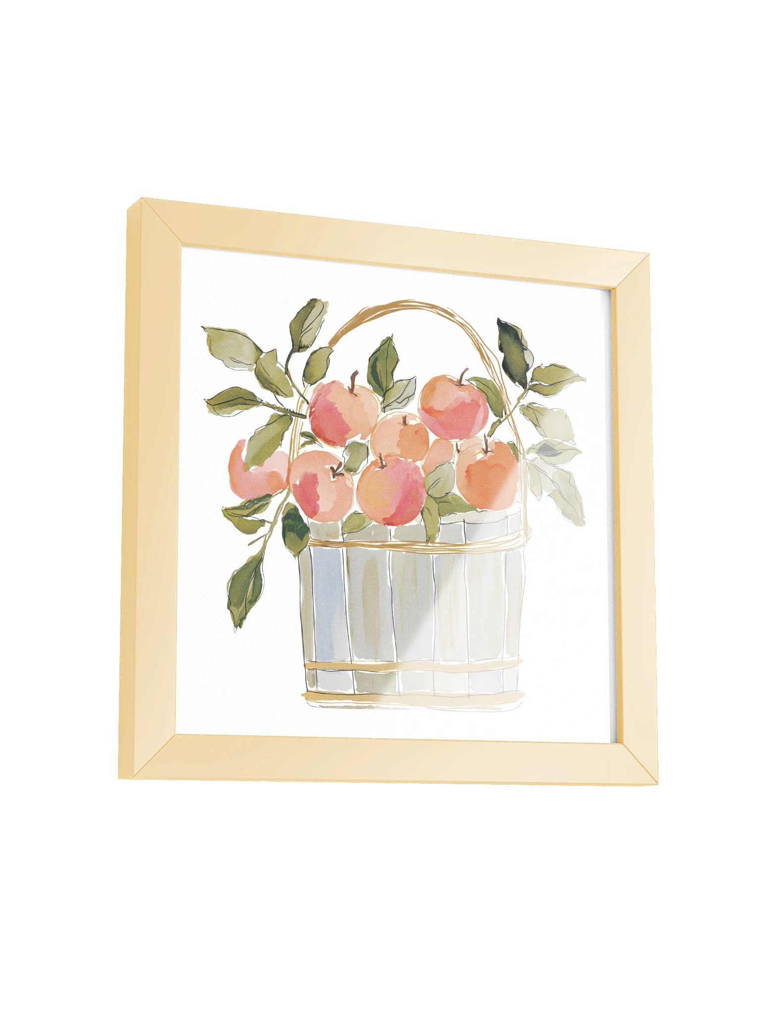 Quiet Harvest — The Wooden Bucket Framed Art Print (10x10") product image (7)