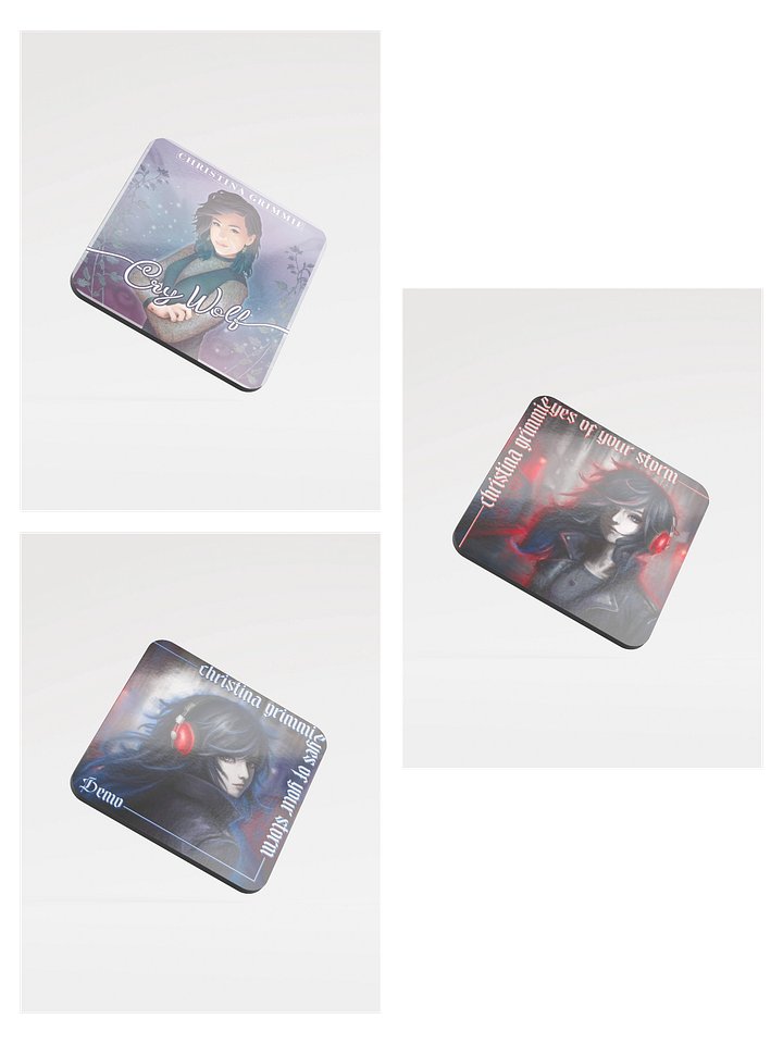 Grimmie Album Coasters: 3 Singles Bundle product image (1)