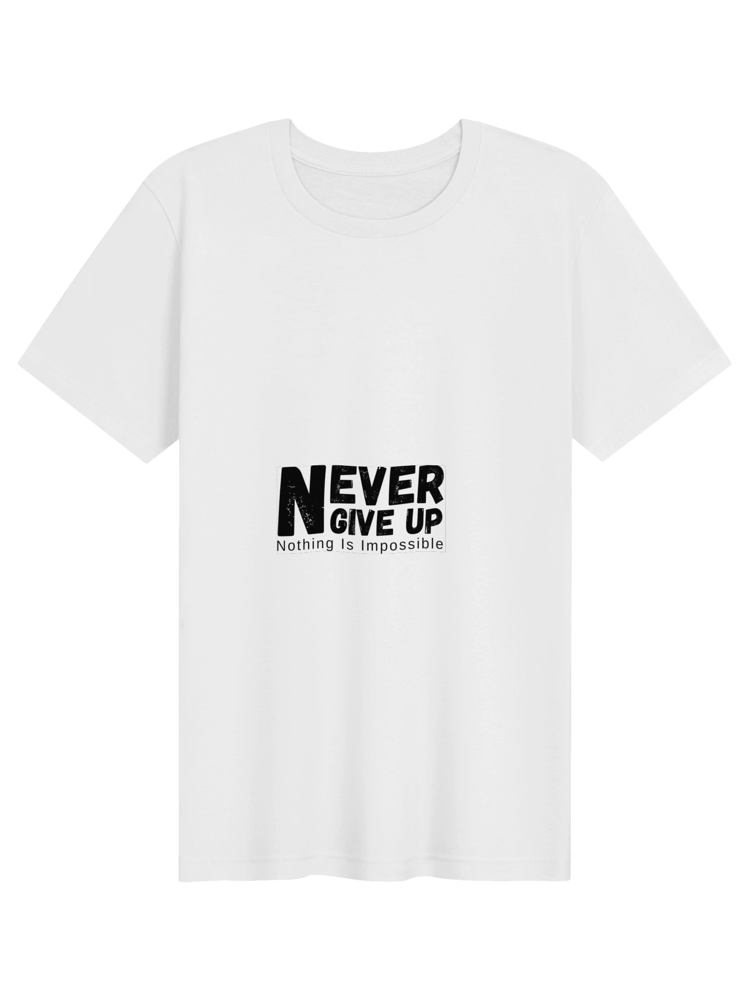 Never Give Up T-Shirt – Motivational Inspirational Graphic Tee for Men & Women product image (3)