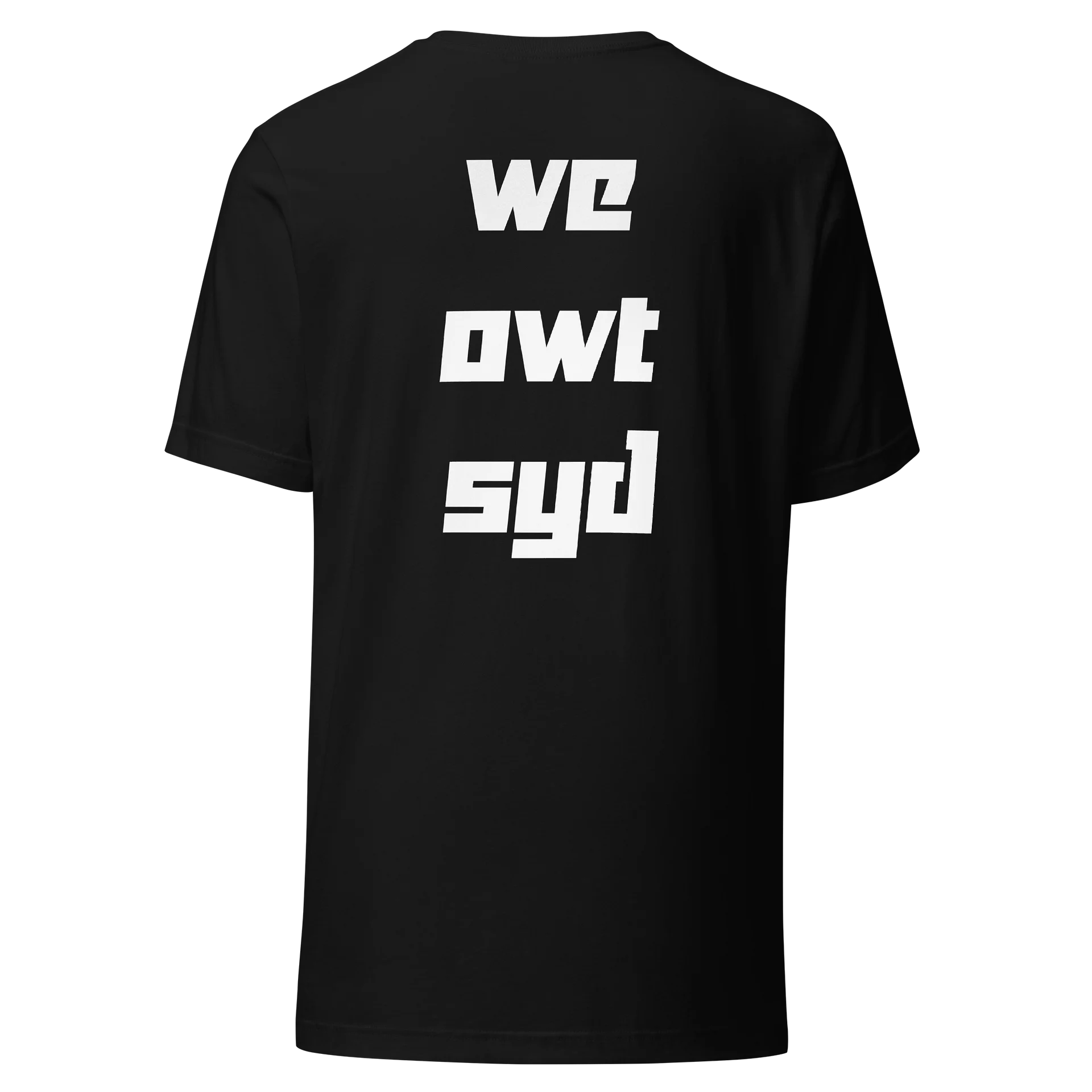 WeOwtsyd Premium T-Shirt - Chest Logo - Black product image (4)
