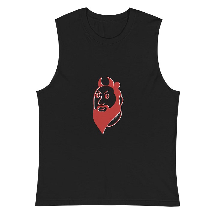 The Face of Iblees (Satan) Unisex Muscle Tank product image (2)