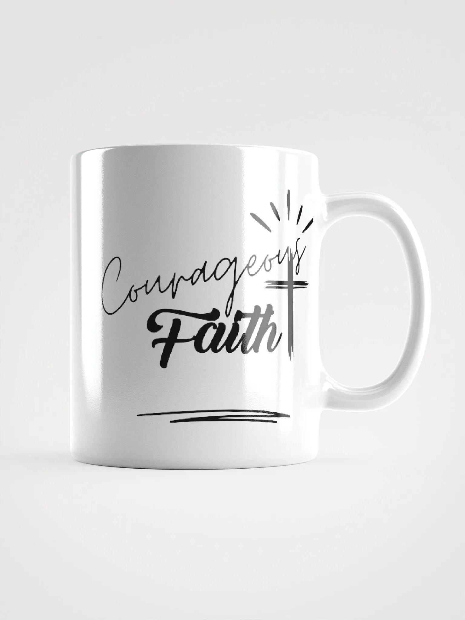 Courageous Faith Mug product image (1)