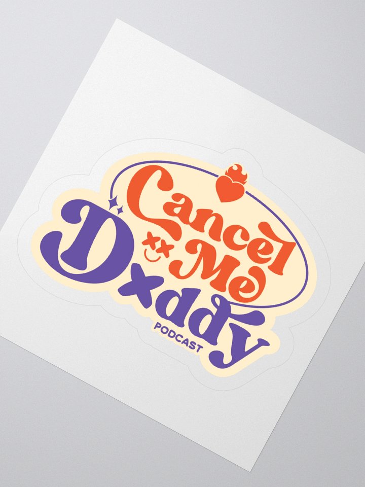 Cancel Me, Daddy logo sticker product image (4)