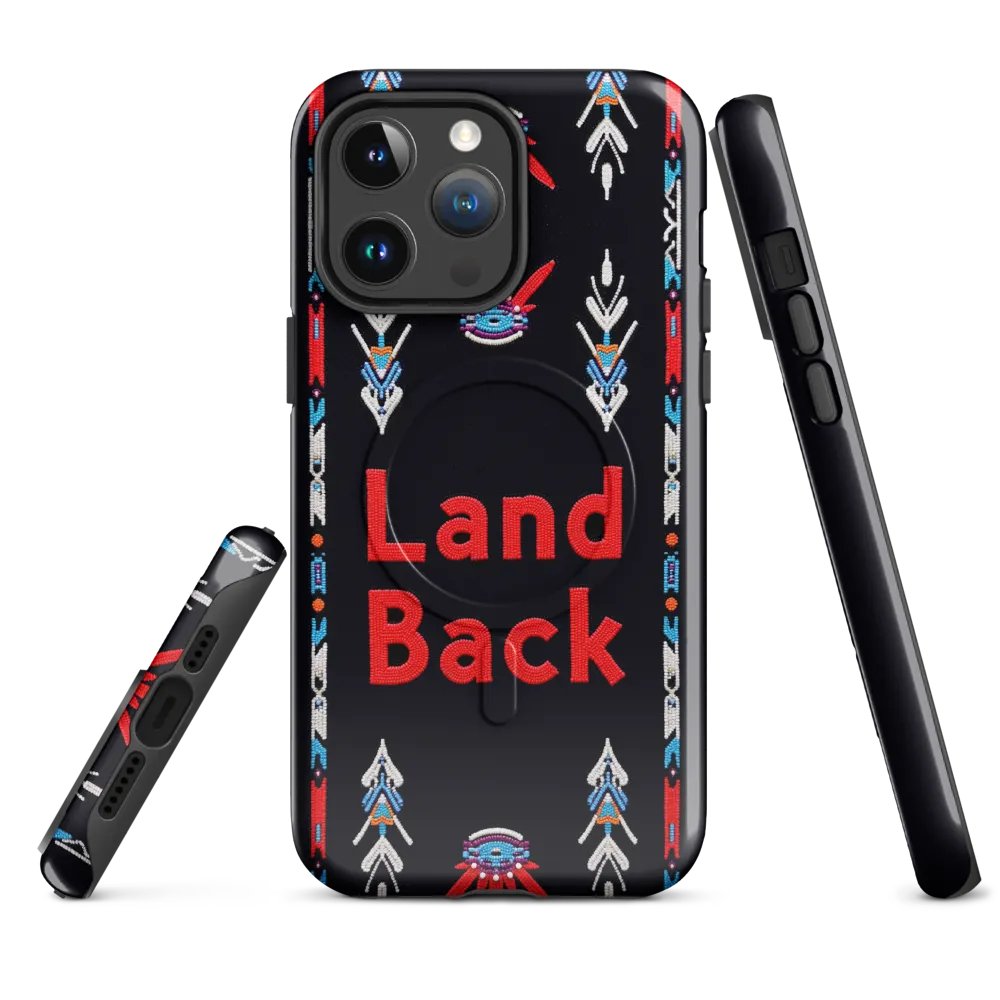 Land Back Indigenous iPhone® Tough Case product image (4)