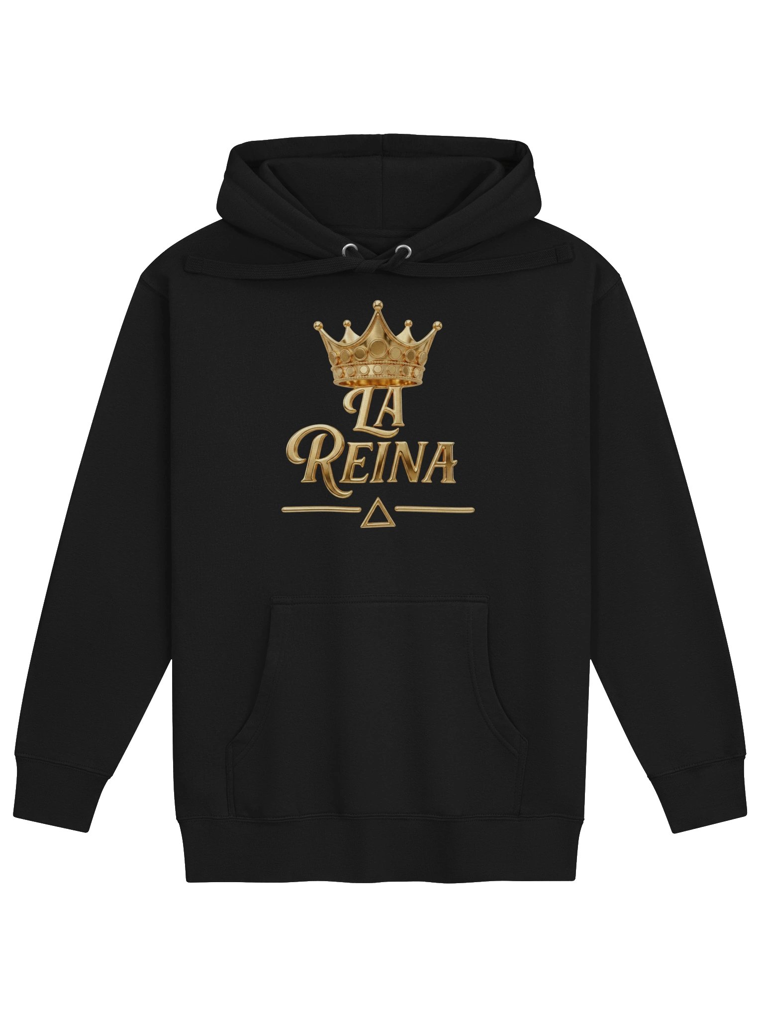 LA REINA Gold Crown Hoodie product image (1)