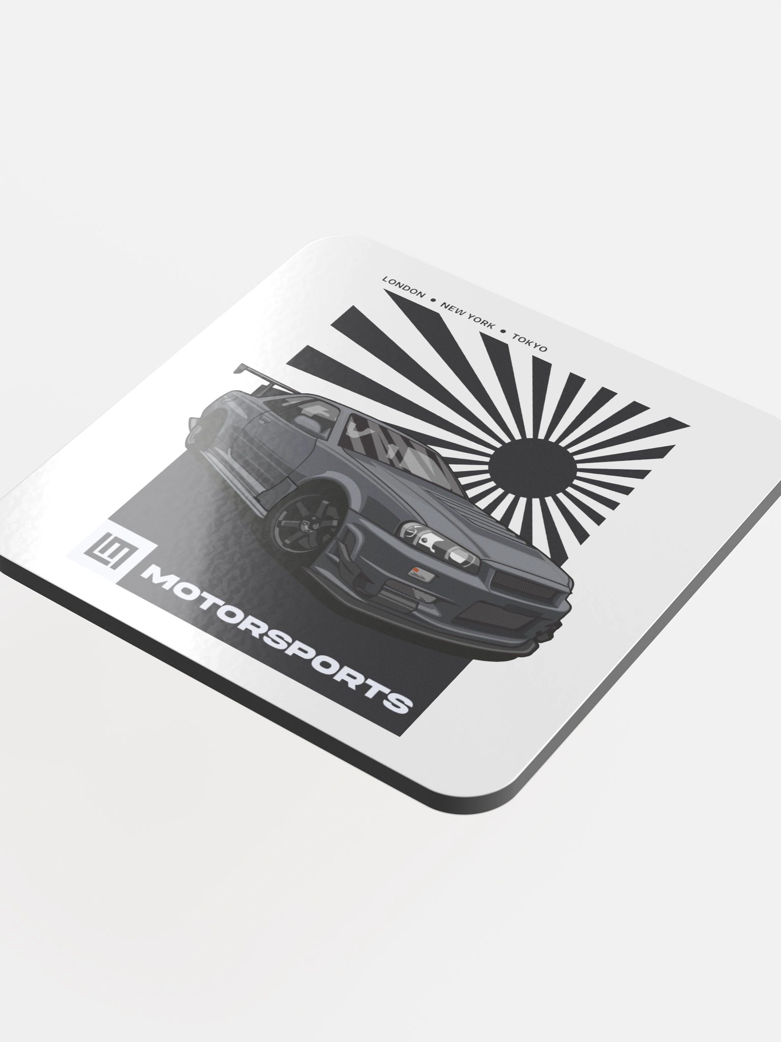 LEM MOTORSPORT BLACK - COASTER product image (4)