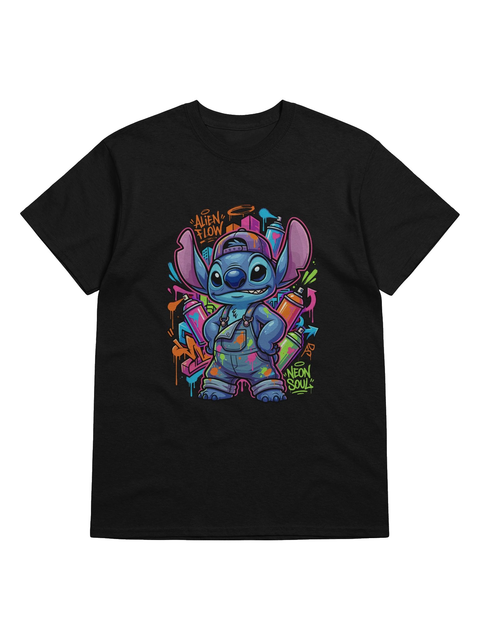 Stitch graffiti t-shirt product image (39)