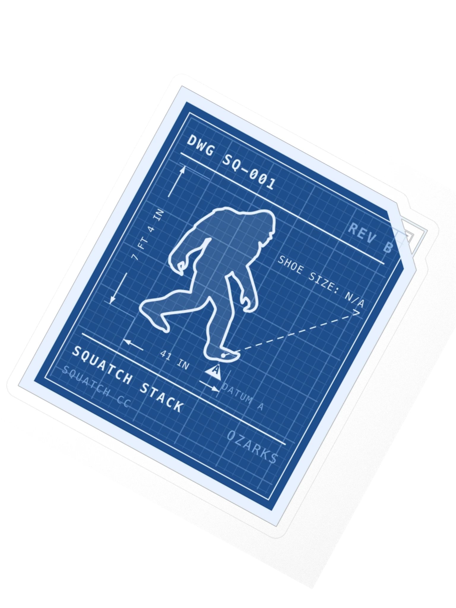 DWG SQ-001 Sticker product image (2)