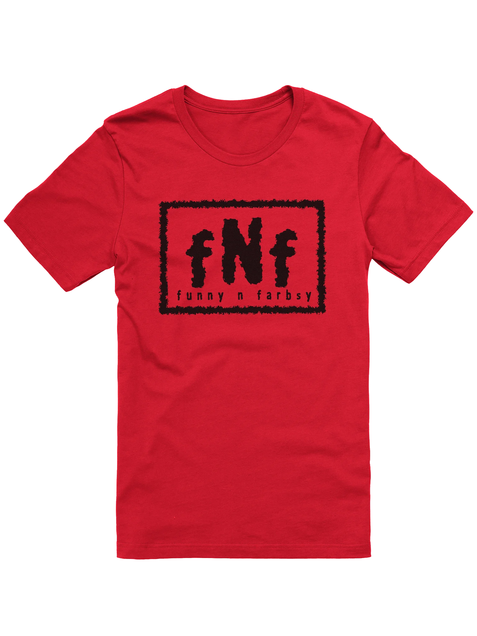 FunnyNFarbsy Invaders Wrestling Shirt (Black Logo) product image (4)