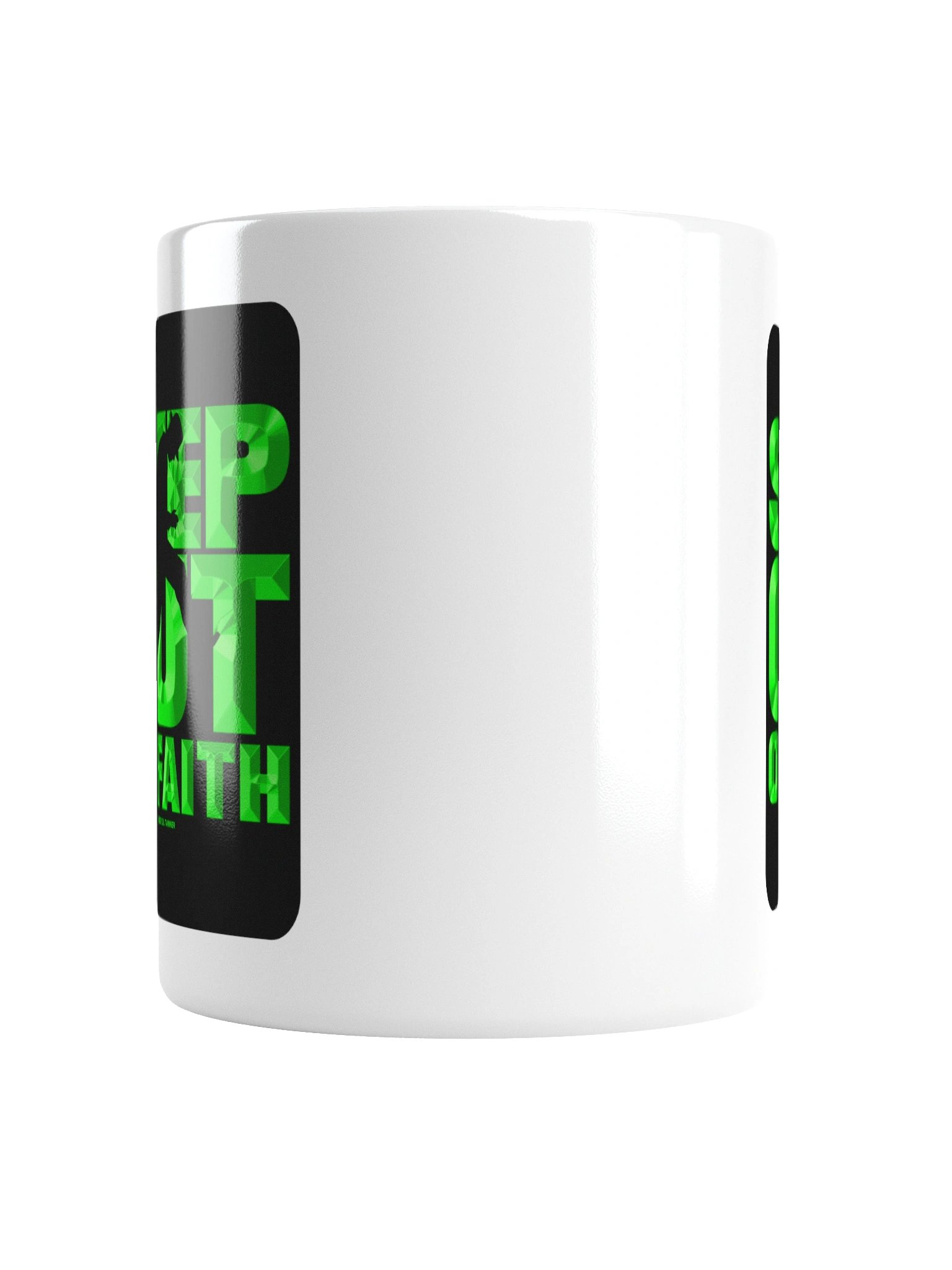 Step Out on Faith Grn, Mug BV product image (2)