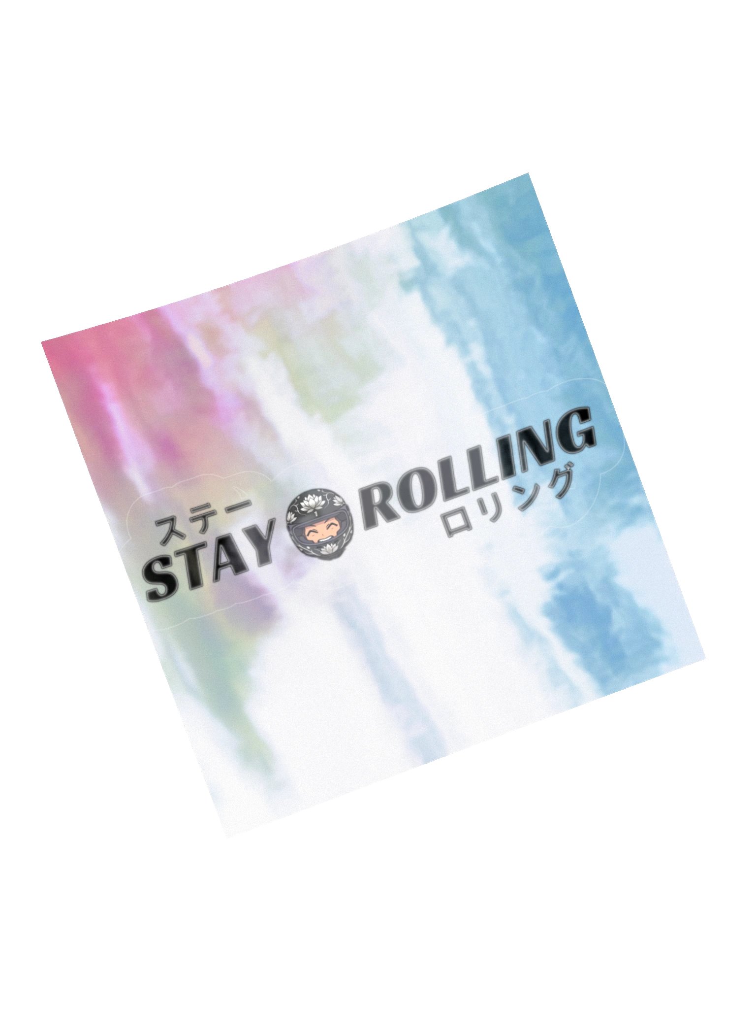"Stay Rolling" Holographic Sticker product image (5)