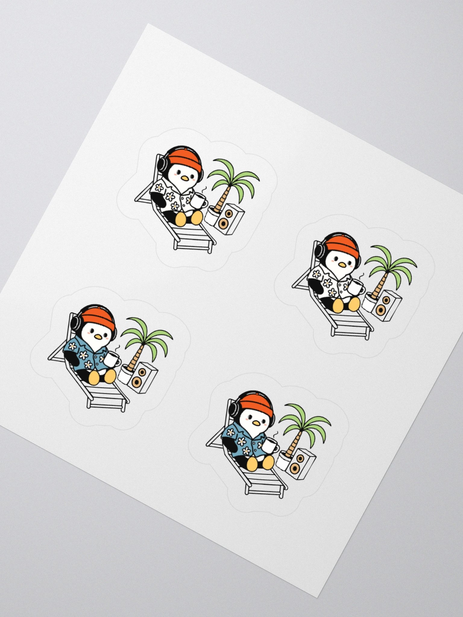 Vacay Kengu Sticker Sheet product image (5)