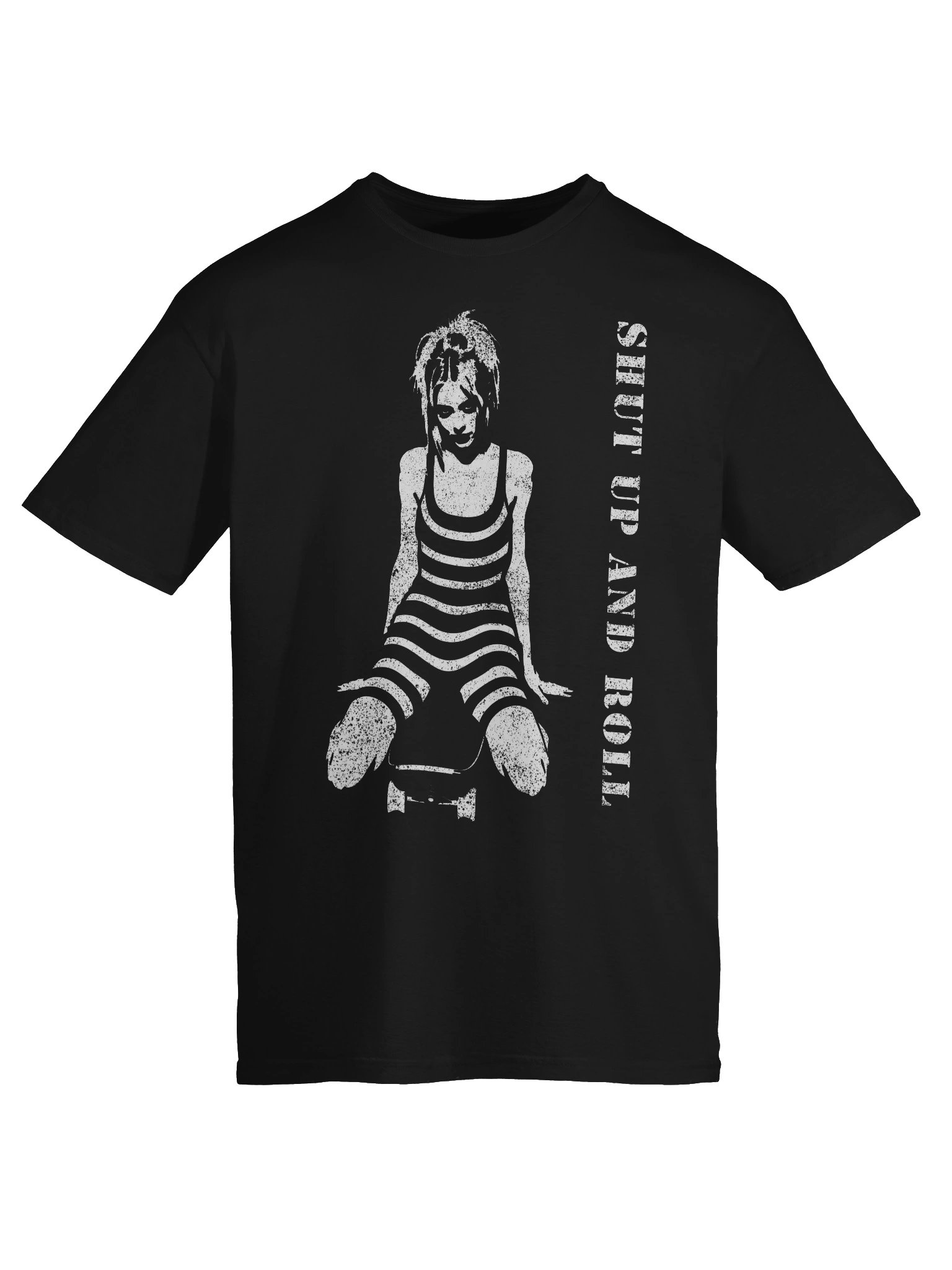 Shut Up and Roll Skateboard Girl // Lightweight Tee product image (9)