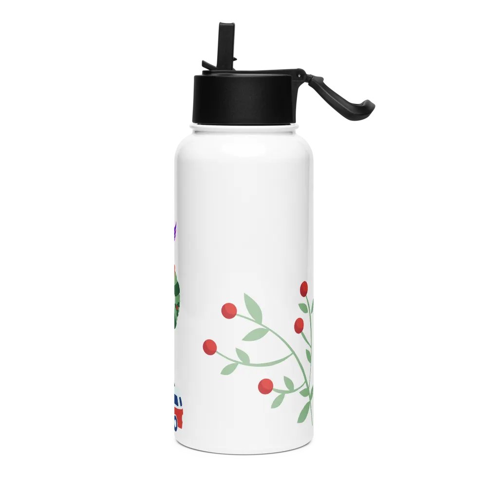 Winter Wonderland: Stainless Steel Water Bottle product image (3)