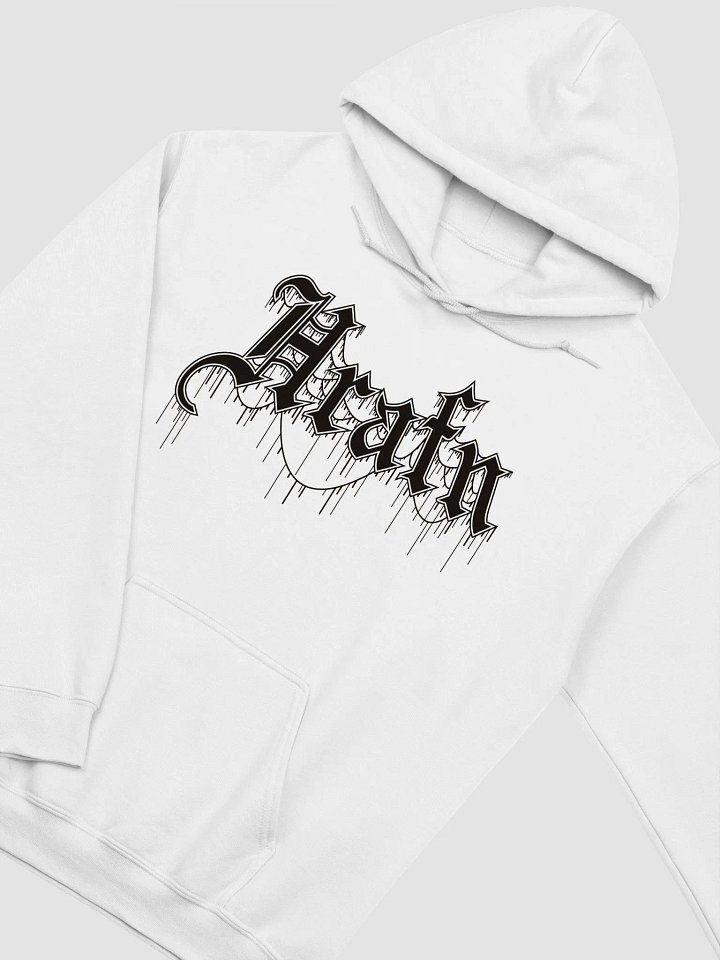 Hrafn Gothic Black Logo Hoodie product image (2)