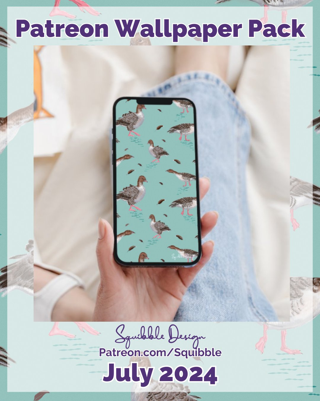 Wallpaper Pack for Members July 2024 product image (1)