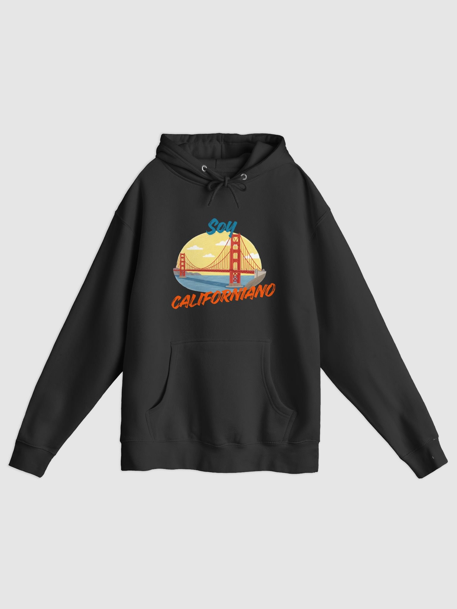 Soy Californiano T-Shirt – Spanish California Pride Hoodie | Golden Gate Bridge Graphic Shirt product image (1)