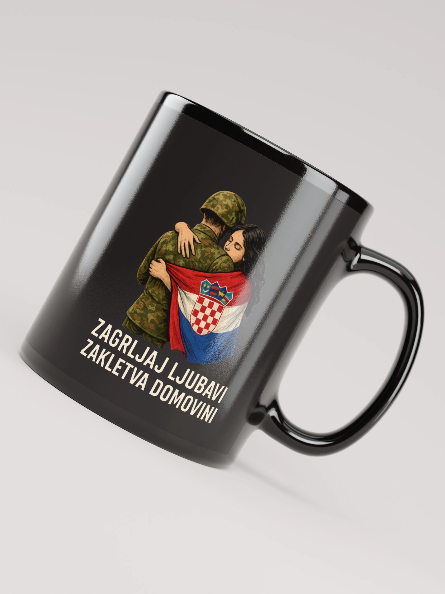 LJUBAV I DOMOVINA - VISOKO KVALITETNA ŠALICA product image (4)