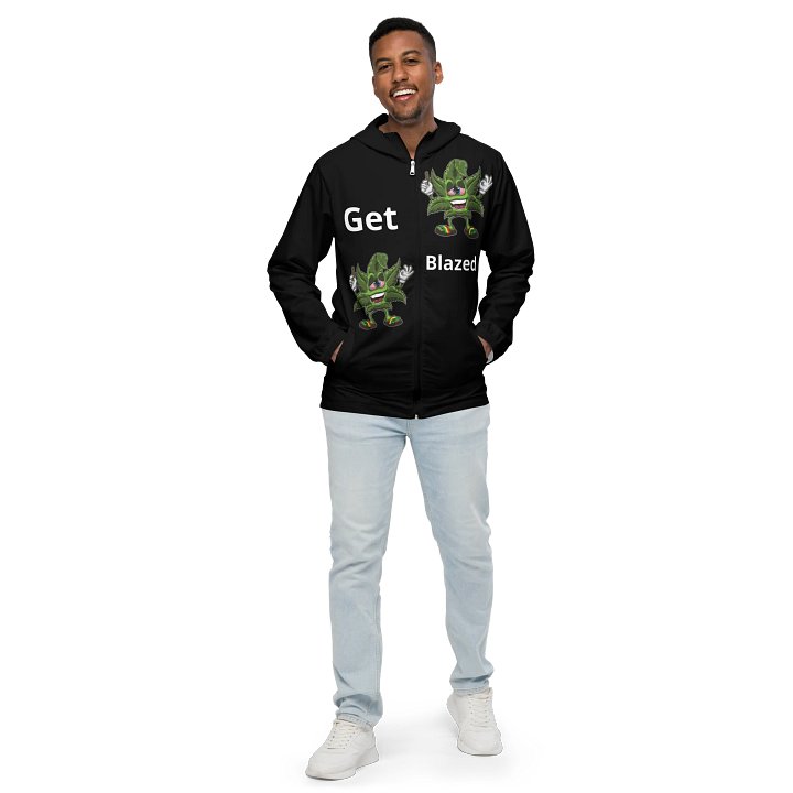 Leafy Adventure All-Over Windbreaker product image (1)