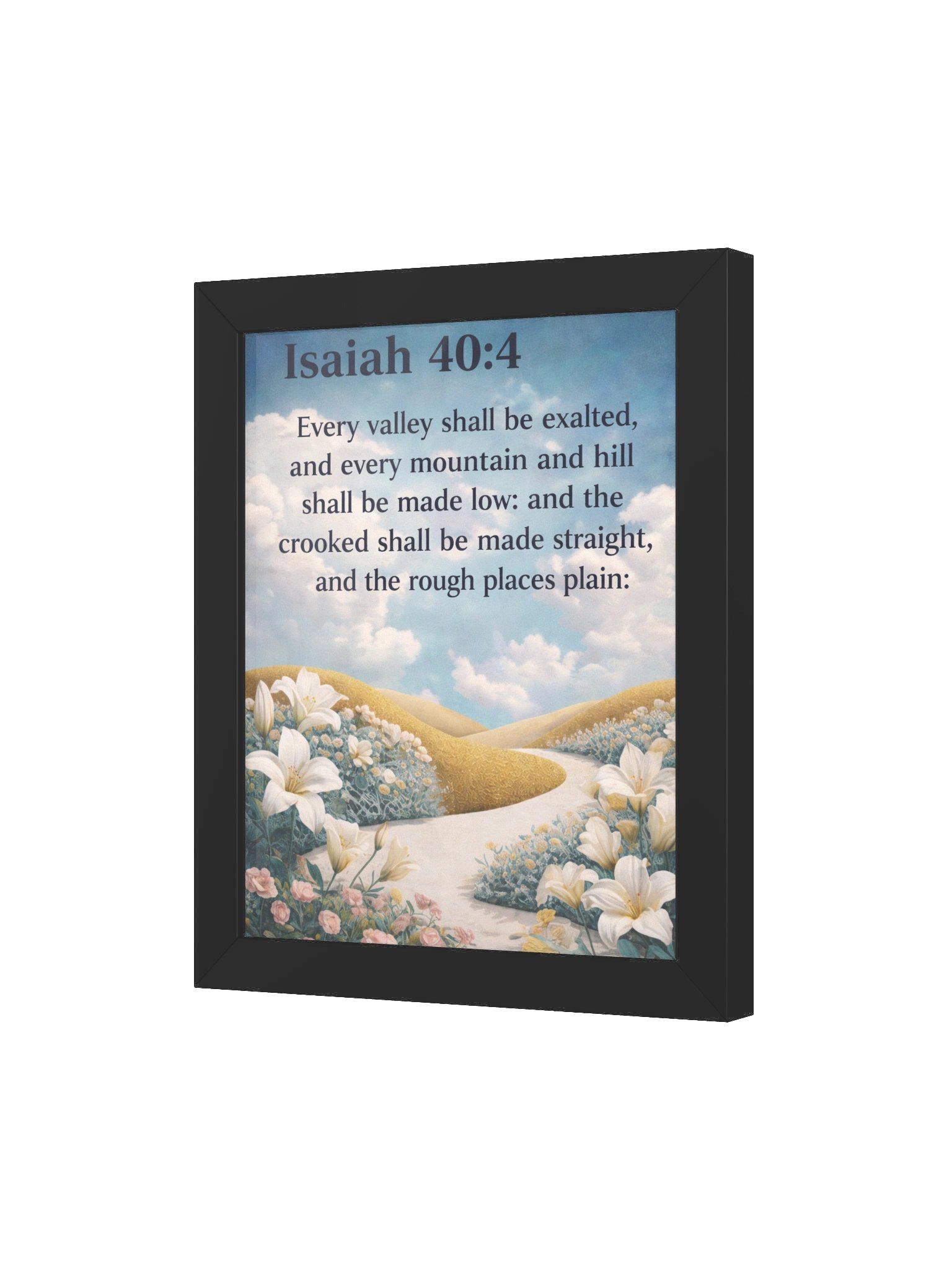 Isaiah 40:4 – A Promise of Restoration Wall Art product image (20)