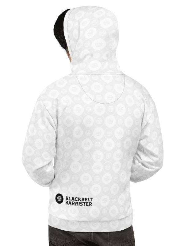 BBB All Over Print White Hoodie product image (7)