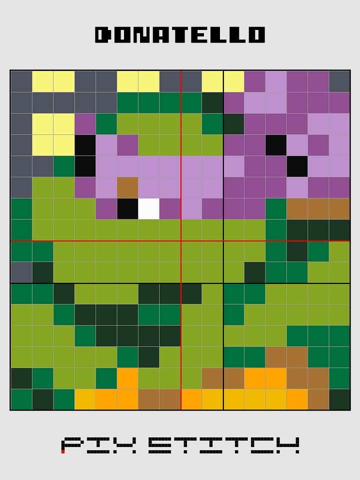 Donatello Pixel Art product image (2)
