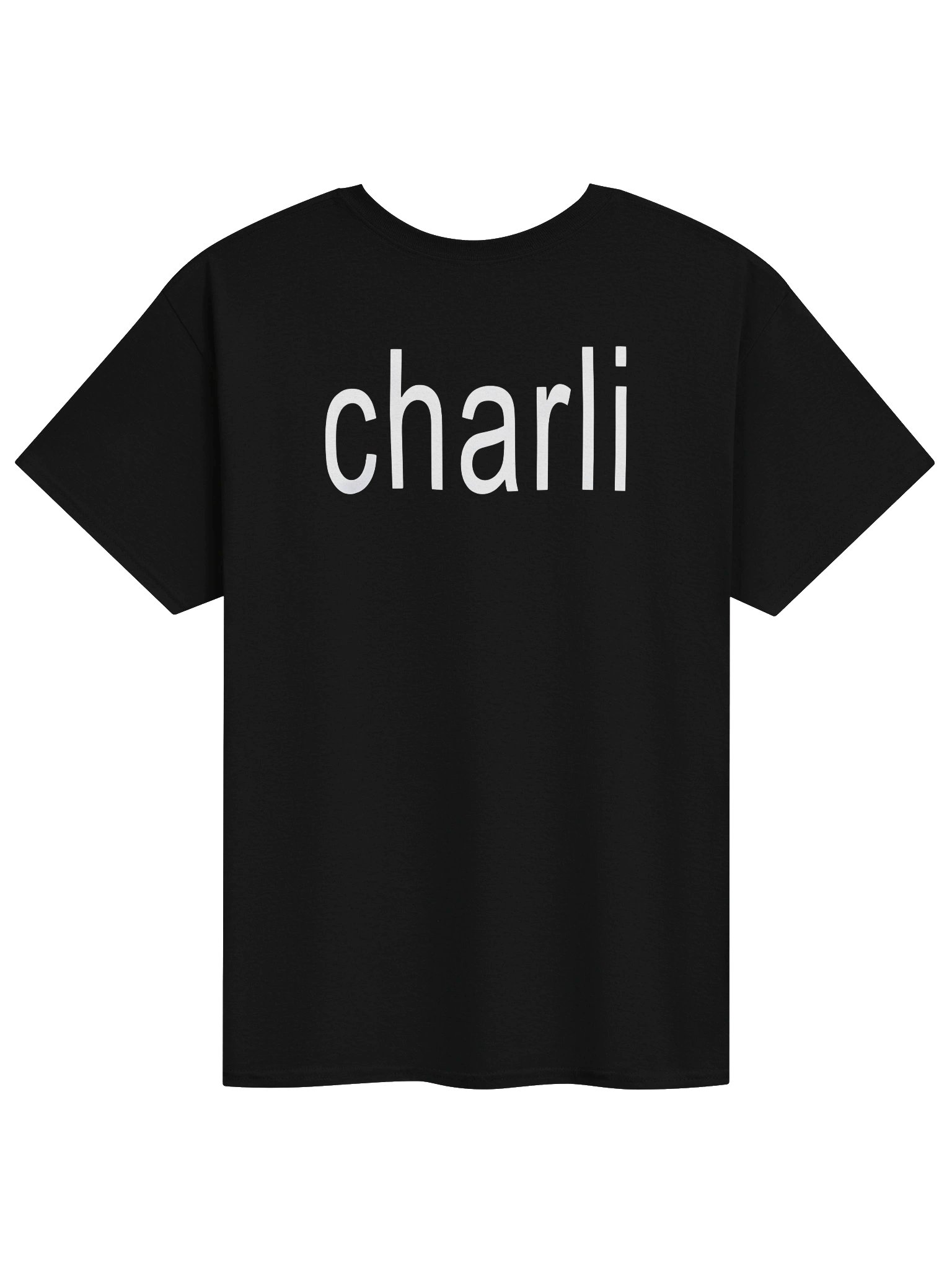 Charli XCX Brat Double-Sided Dark Wash T-Shirt product image (2)