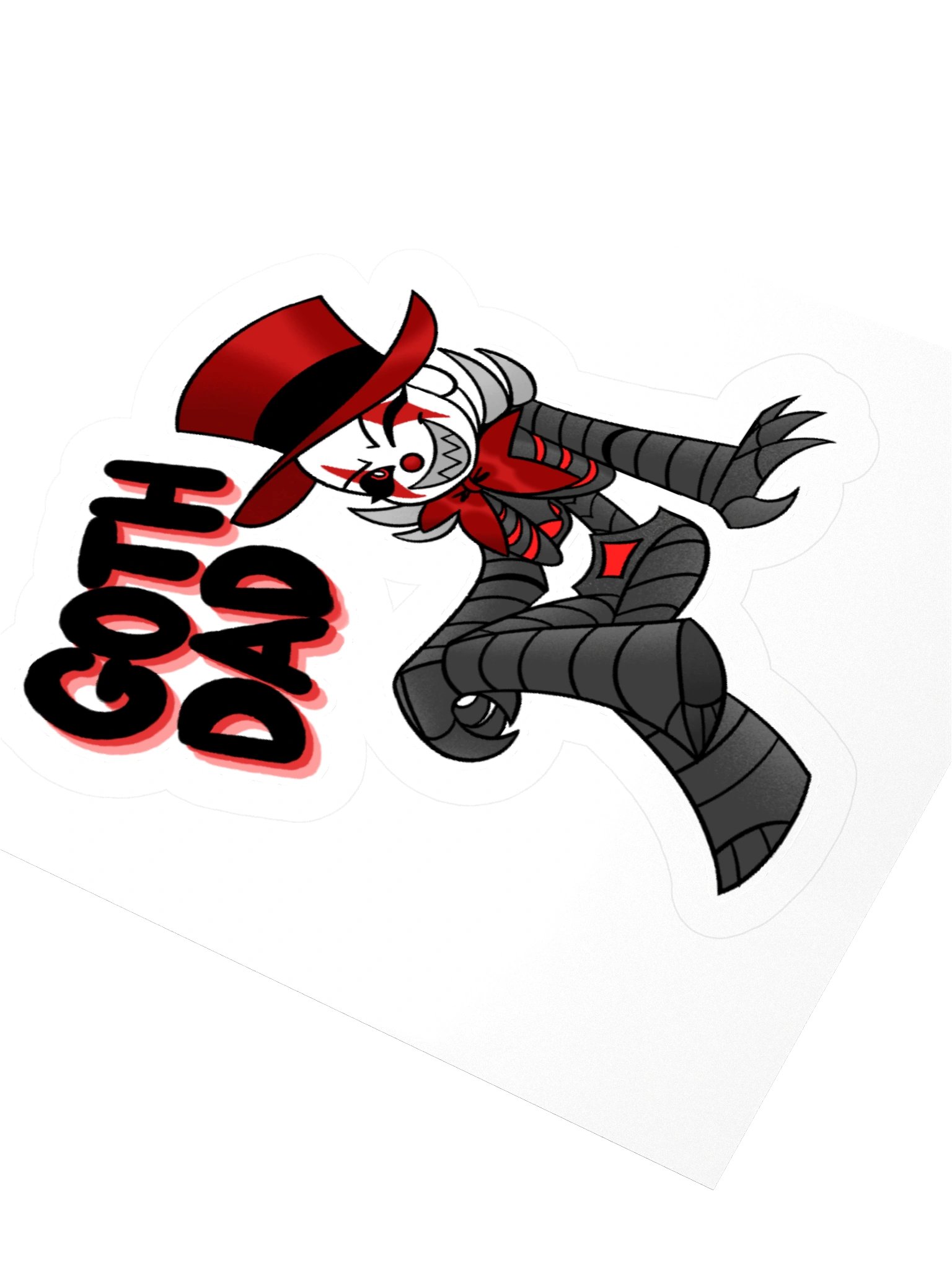 Death Horse "Goth Dad" Sticker product image (3)