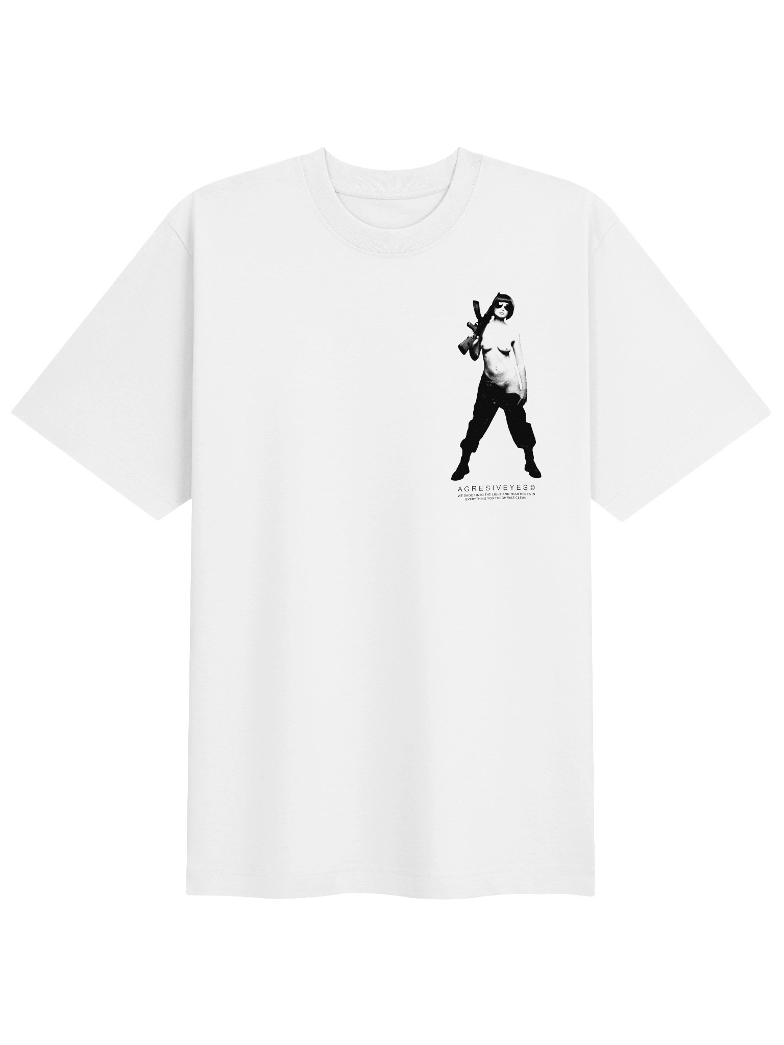 SHOOT THE LIGHT V2 Tee - White product image (1)
